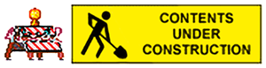 A vintage graphic noting that the site is under construction.